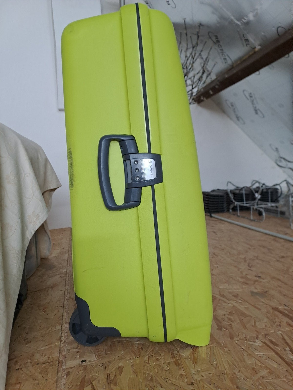 grootste harde samsonite zeer goede staat, Ophalen, Gebruikt, Hard kunststof, Slot