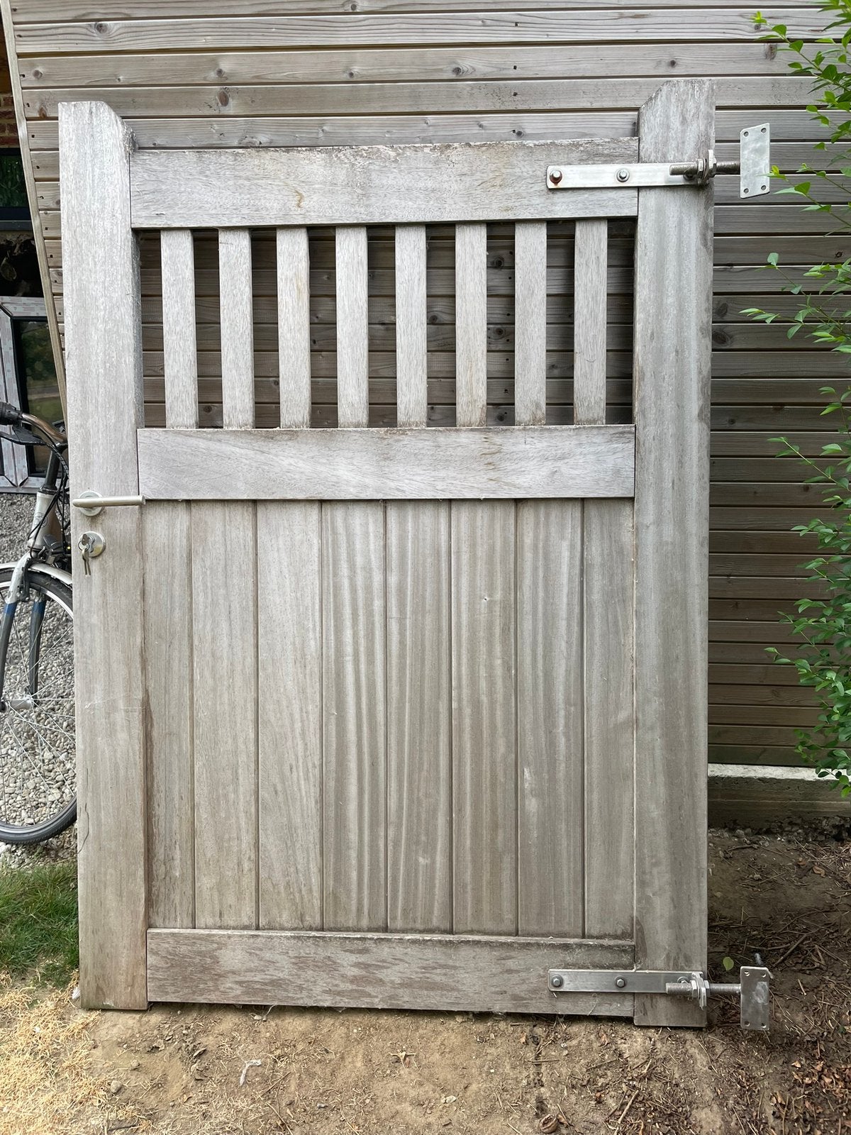 Tuinpoort padouk, Tuin en Terras, Ophalen