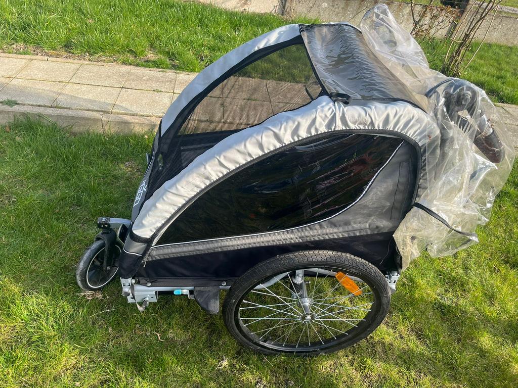 TIGGO kinderfietskar — zo goed als nieuw, Fietsen en Brommers, Ophalen, Zo goed als nieuw