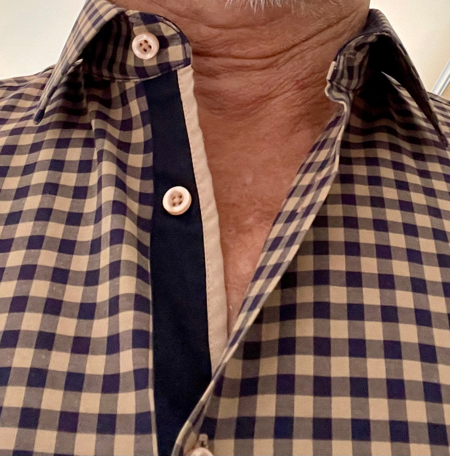 Geruit herenhemd maat L slim fit Stevenson en meer hemden…, Kleding | Heren, Ophalen of Verzenden, Zo goed als nieuw, Blauw