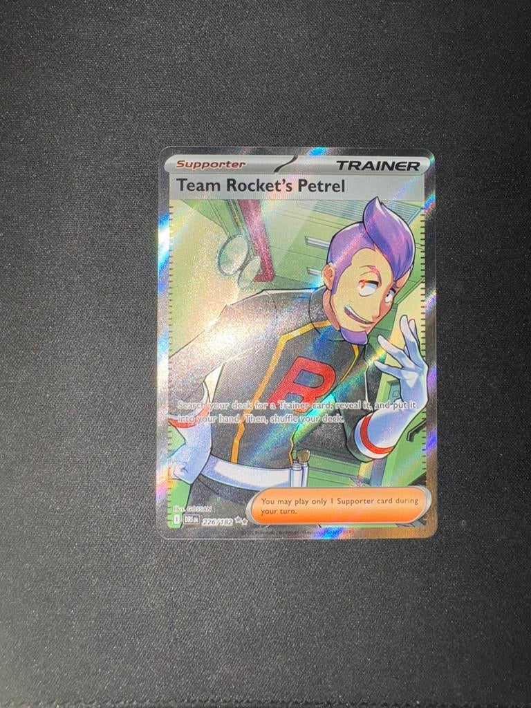 Team rocket’s petrel 226/182 Pokémon kaart, Ophalen of Verzenden