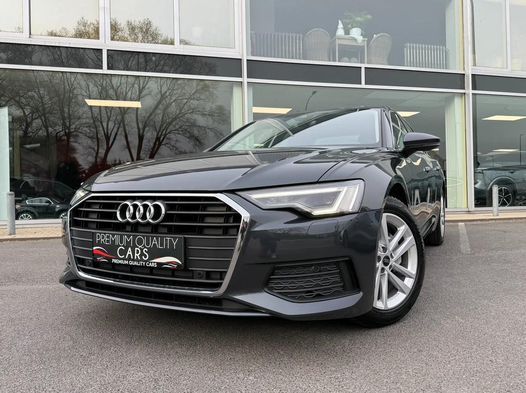 Audi A6 KEYLESS / CARPLAY / LEDER / CAMERA / ZETELVERWARMING, Auto's, Audi, 4 deurs, Gebruikt, 4 cilinders, Leder