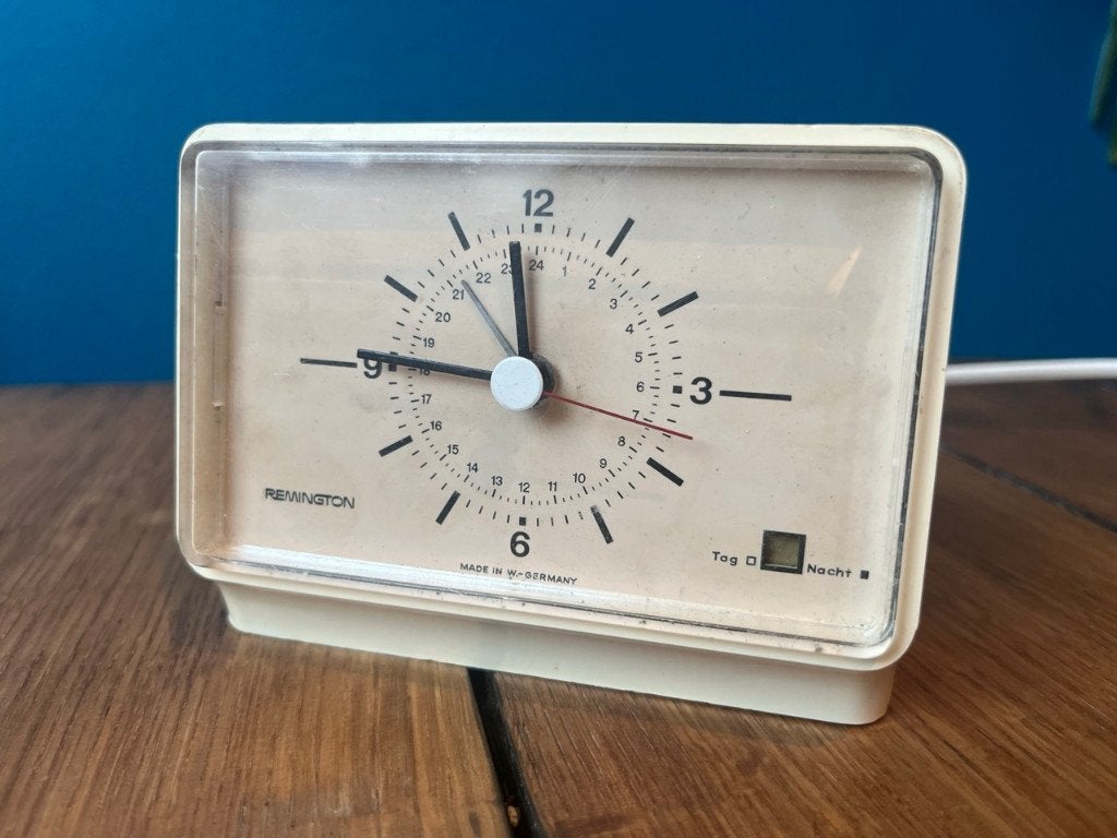 Réveil Vintage - Remington, Enlèvement ou Envoi, Utilisé, Analogique