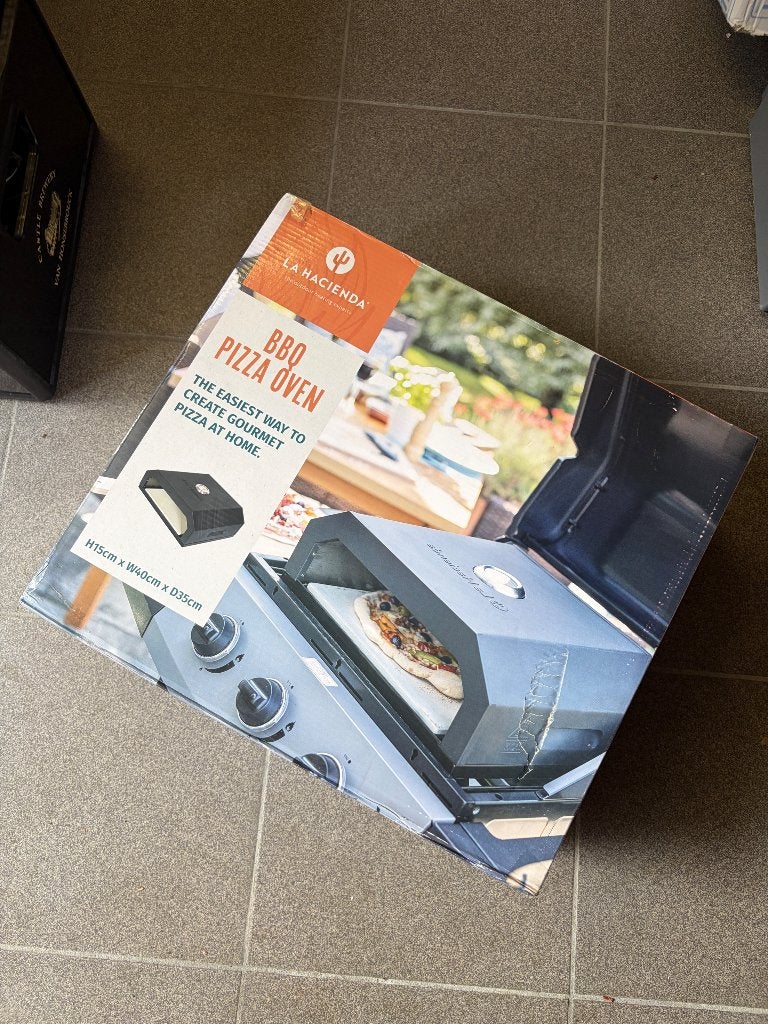 Pizzaoven voor BBQ, Ophalen, Nieuw, La hacienda