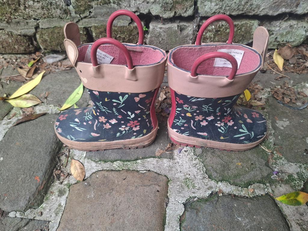 Bottes Enfant taille 22, Enlèvement, Utilisé, Bottes, Garçon ou Fille