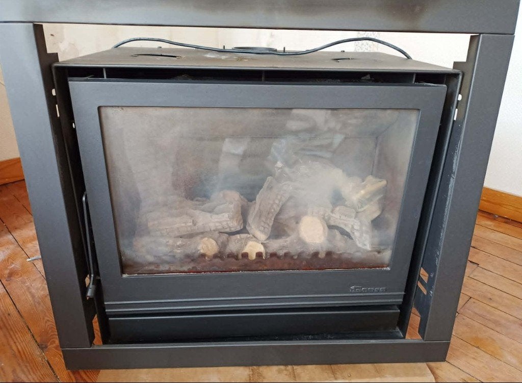 Gaskachels Dovre 3x, Maison & Meubles, Poêles, Utilisé, Chauffage à gaz, Gaz, Enlèvement