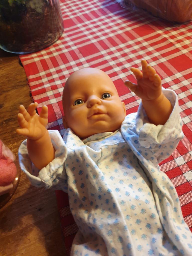 Leuke lieve reborn, meisje , 40 cm, Ophalen of Verzenden