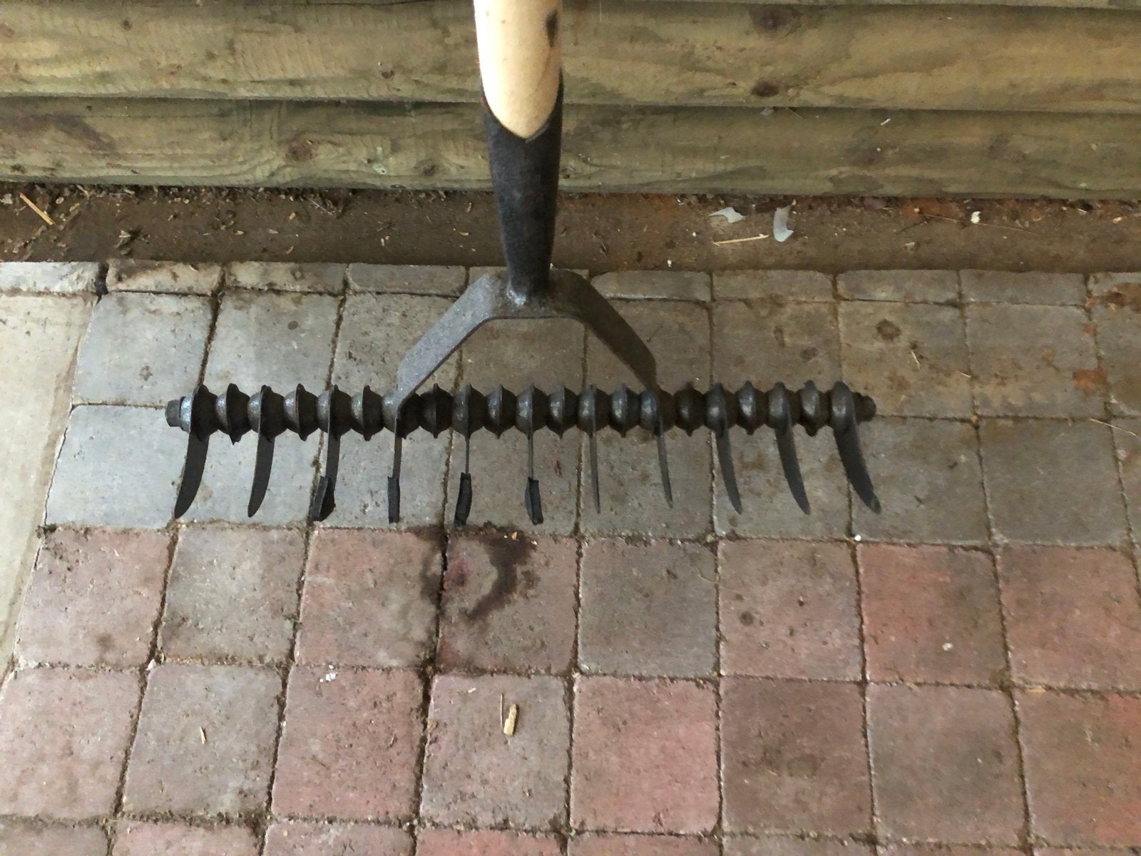 Verticuteer hark, Ophalen, Nieuw, Hark