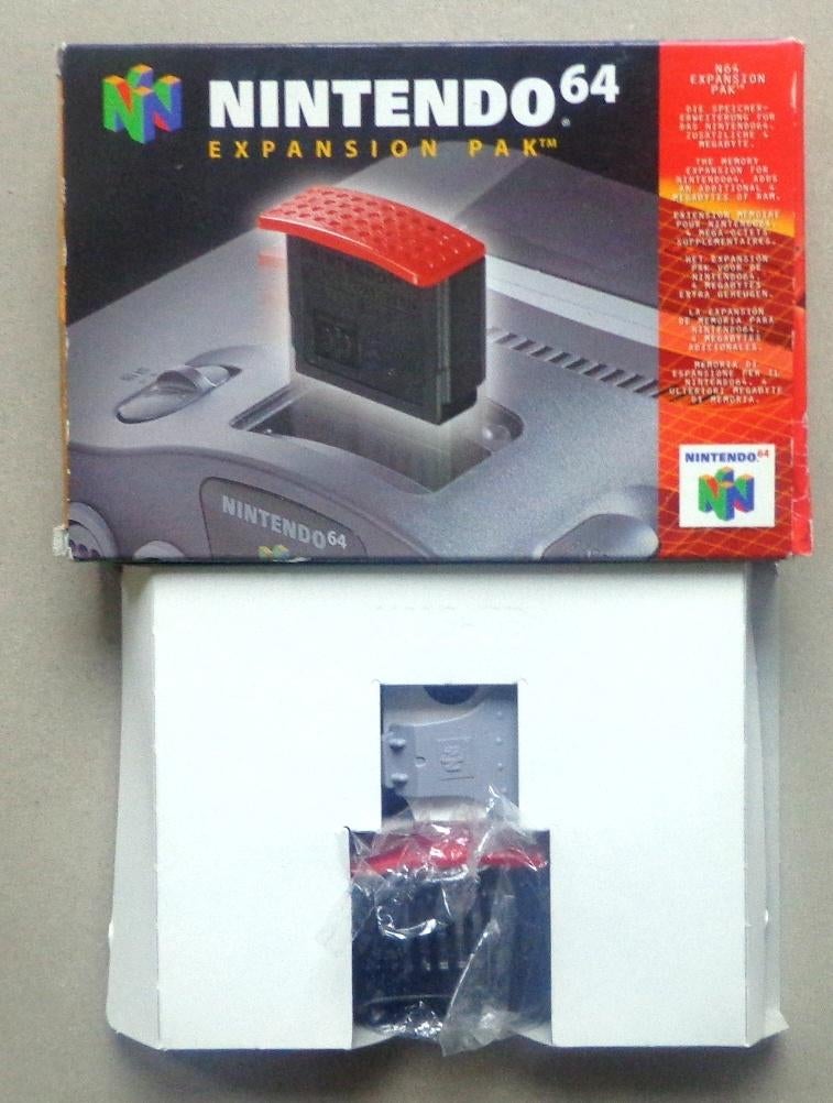 Origineel Expansion Pak voor de Nintendo 64 + doosje, Enlèvement ou Envoi, Comme neuf