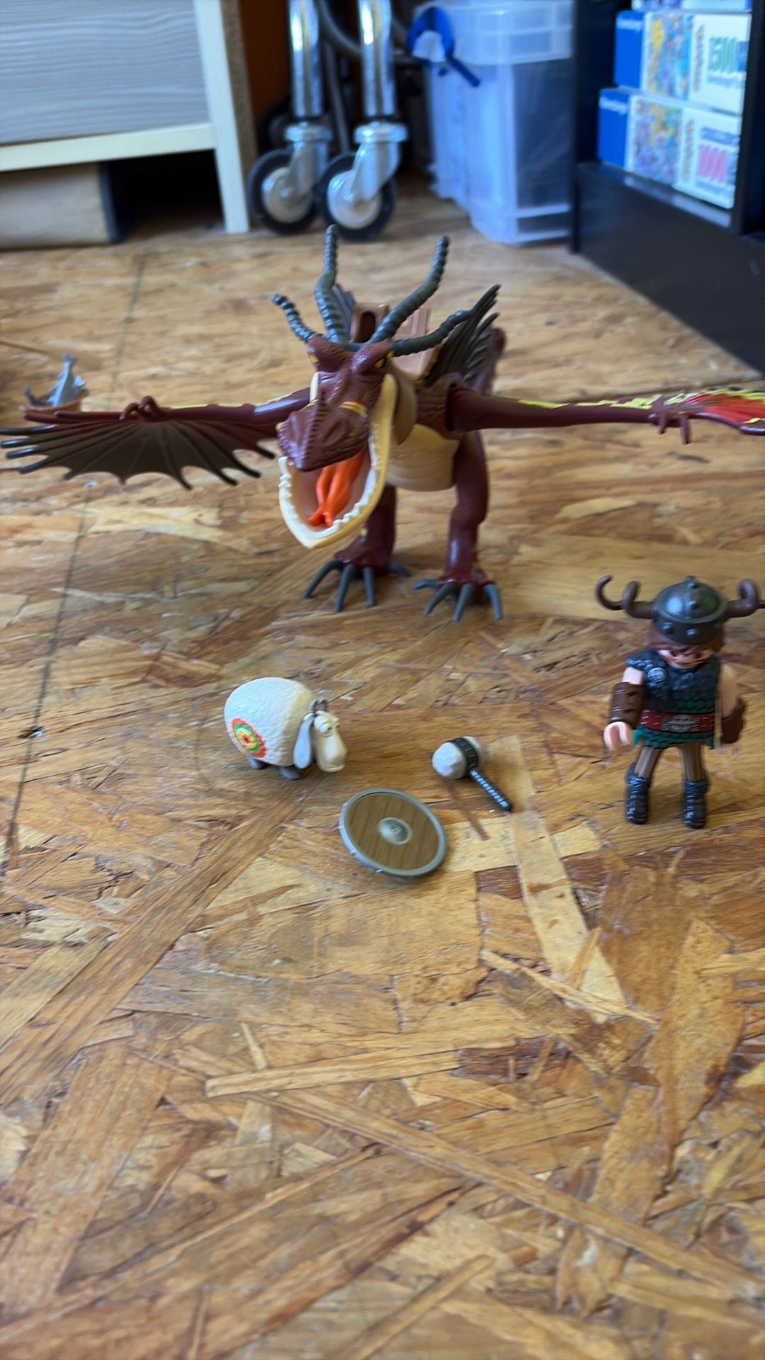 Playmobil hoe tem je een draak, Kinderen en Baby's, Ophalen, Zo goed als nieuw