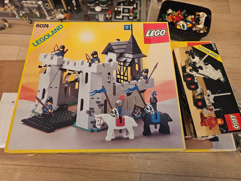 6074 LEGO Castle Black Falcon's Fortress, Kinderen en Baby's, Ophalen of Verzenden, Inclusief doos, Lego, Castle