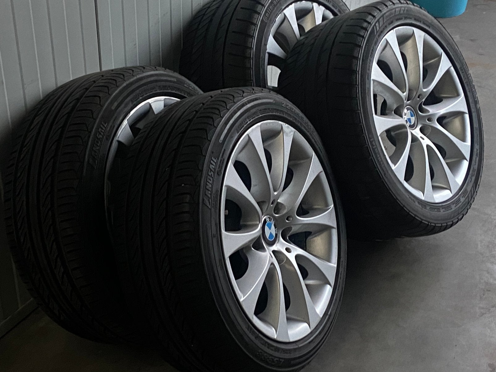 Originele BMW breedset 17 inch, Ophalen, Gebruikt, Velg(en), 17 inch