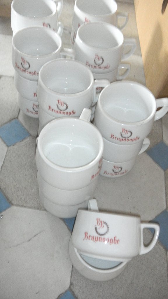 Koffietassen, Comme neuf, Enlèvement, Classique, Porcelaine