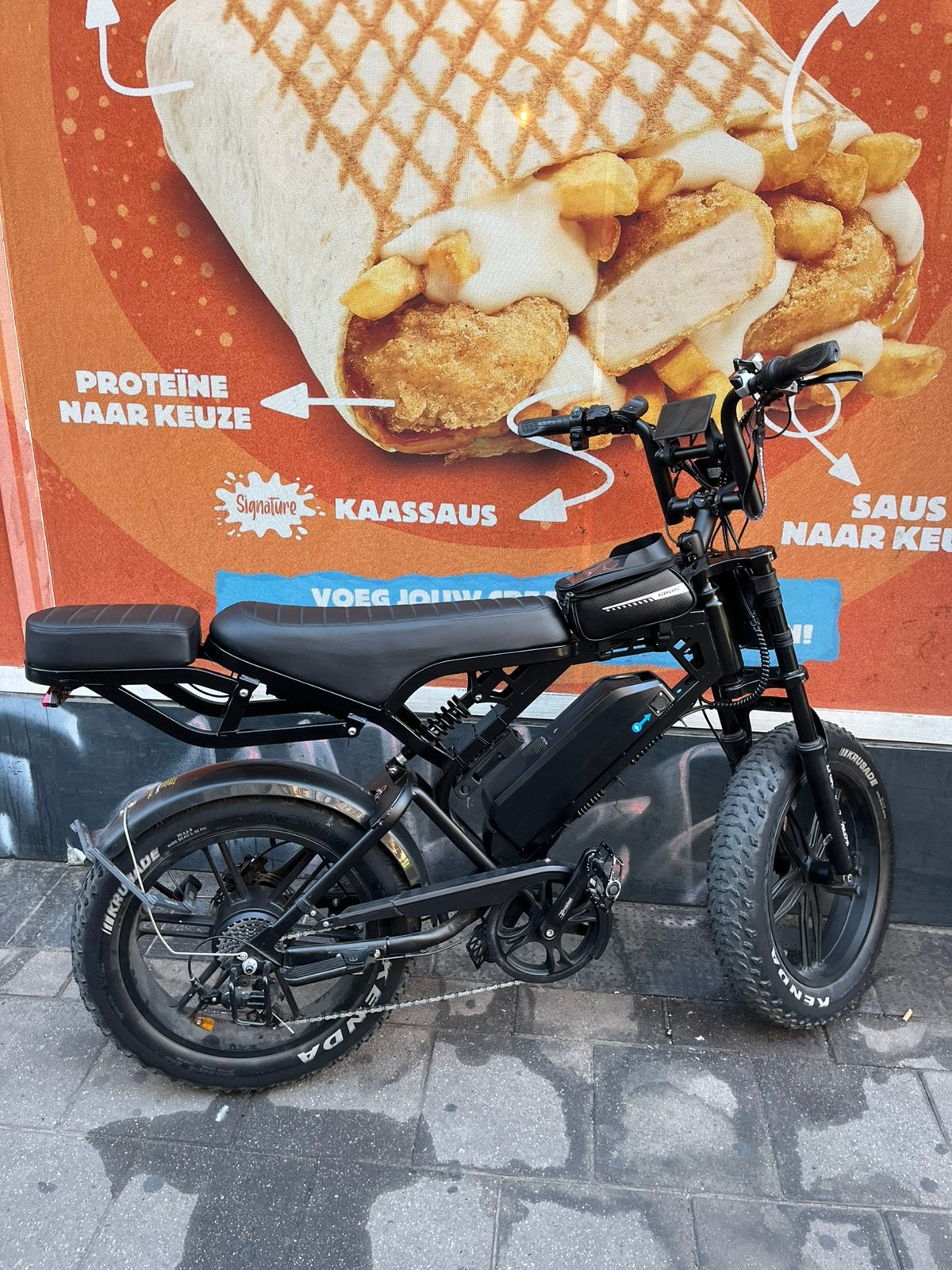 Fatbike v20 pro, Vélos & Vélomoteurs, Vélos électriques, Utilisé, 55 à 59 cm, 50 km par batterie ou plus, Enlèvement