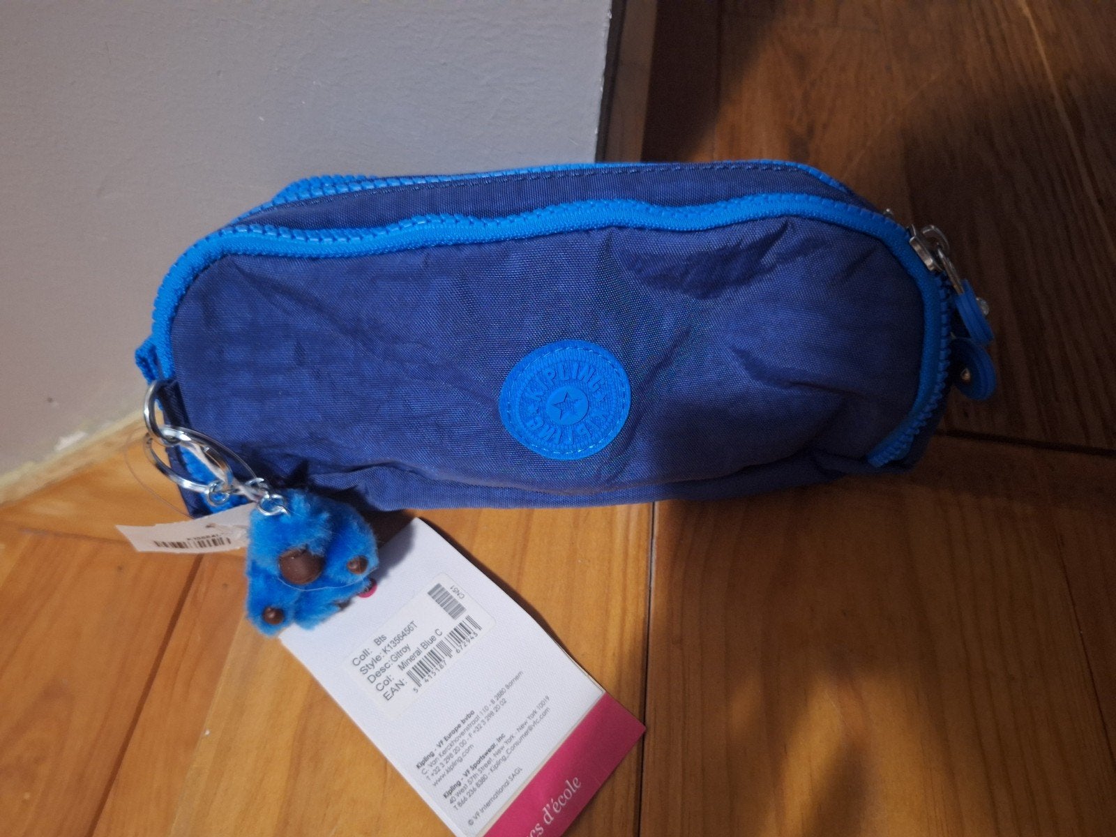 plumier bleu Kipling NEUF, Enlèvement ou Envoi, Neuf