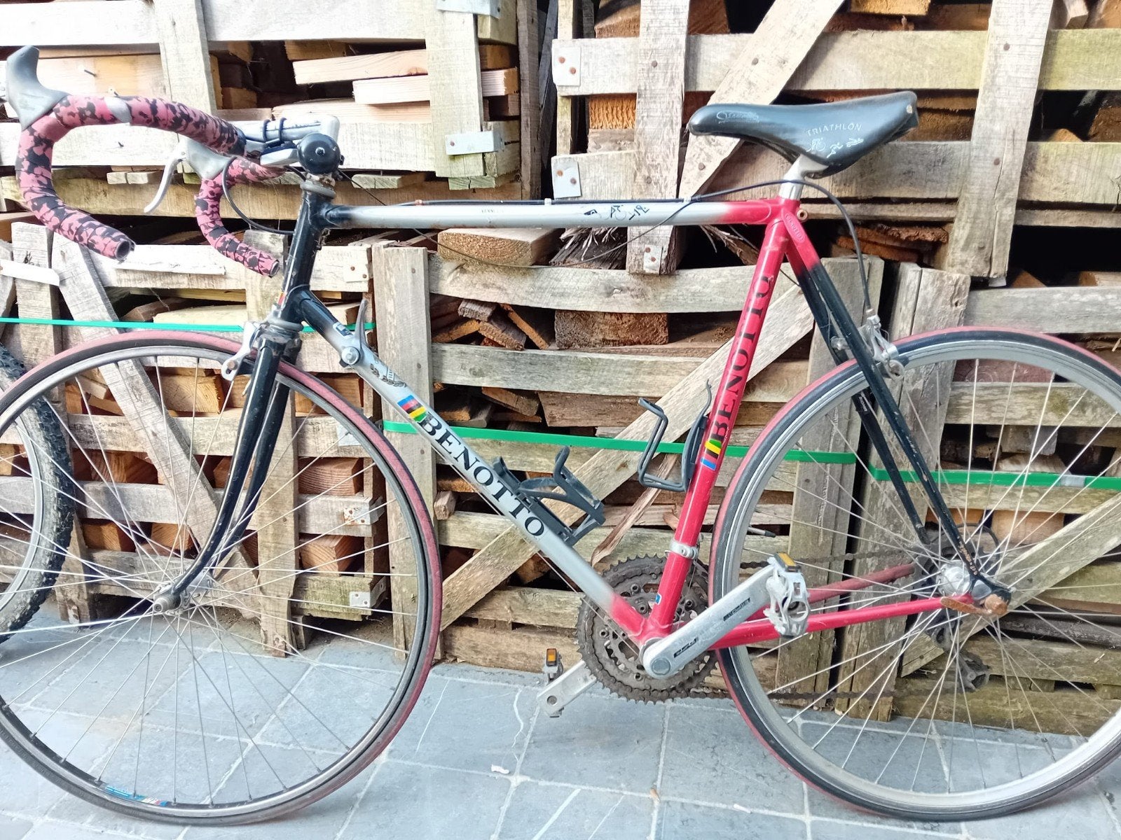 Retro Benotto racefiets, Fietsen en Brommers, Fietsen | Oldtimers, Ophalen