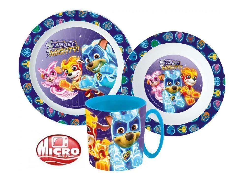 Paw Patrol Kinderservies met Mok - Magnetron Eetsetje, Ophalen of Verzenden, Nieuw