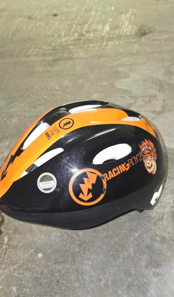 Helm kinderfiets, Ophalen