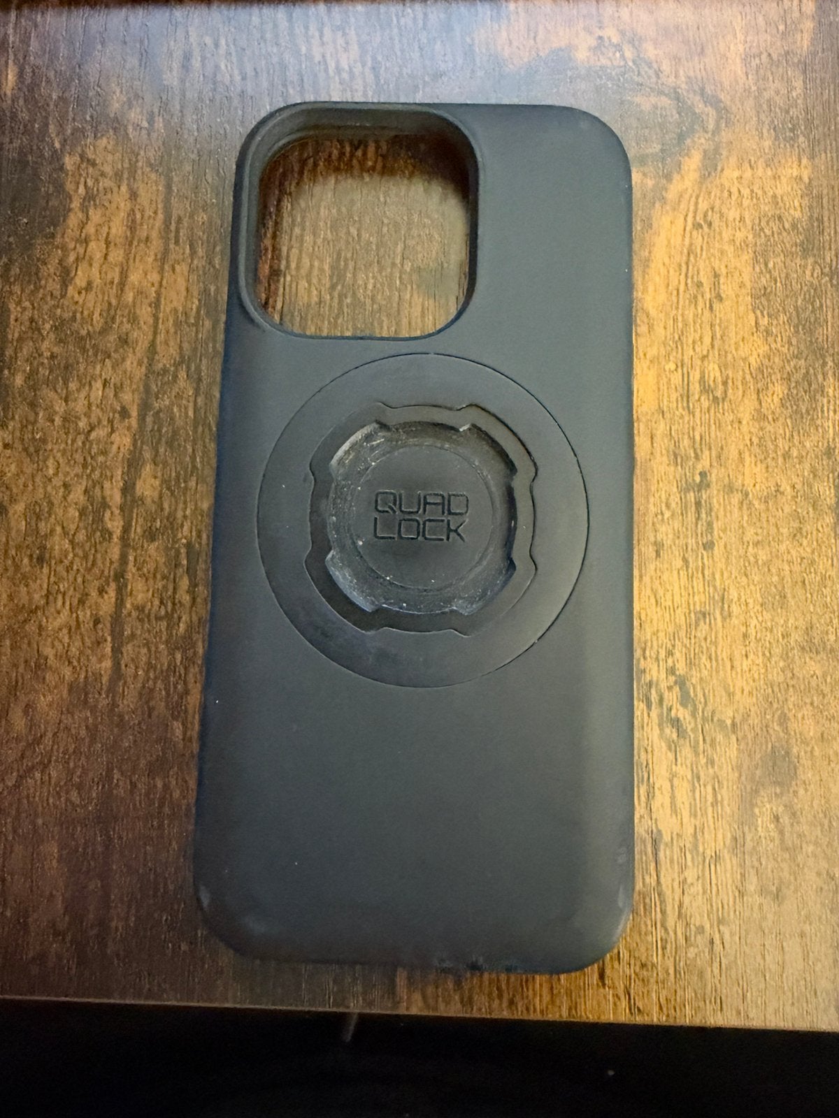 Quad lock hoesje Iphone pro 16, IPhone 16 Pro, Façade ou Cover, Quad Lock, Plastique