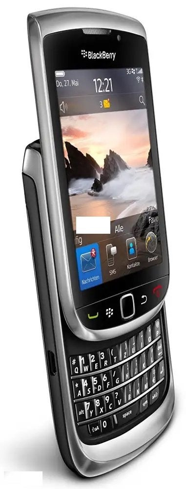 BlackBerry Torch (9800) - Zwart, Telecommunicatie, Mobiele telefoons | Blackberry, Ophalen of Verzenden, Gebruikt, Zwart, Touchscreen