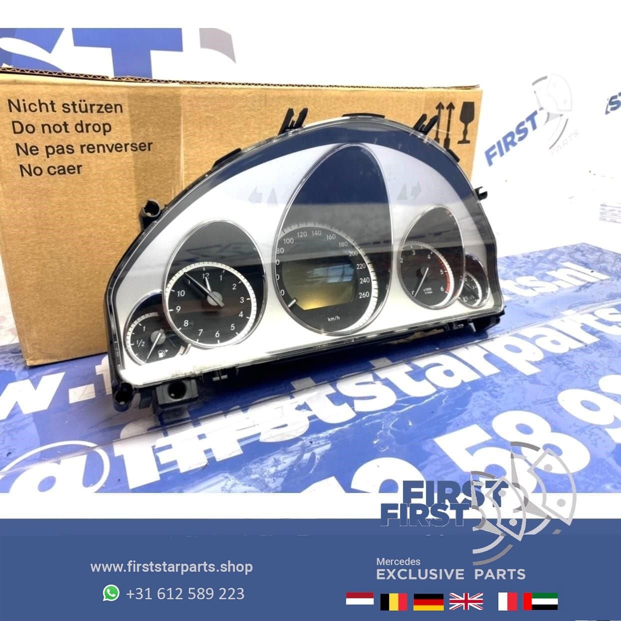 A2129001810 W212 W207 TELLERKLOK Mercedes E KLASSE TELLER CO, Utilisé, -, -, Enlèvement ou Envoi