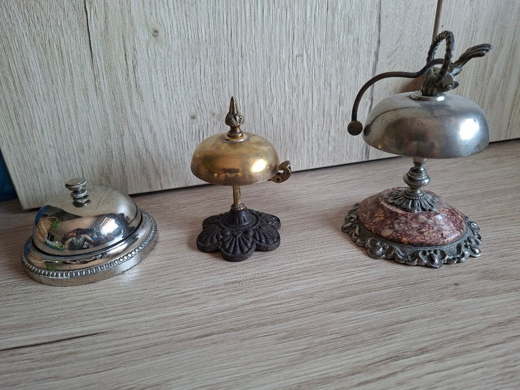 Sonnettes de comptoir, Antiquités & Art, Antiquités | Bronze & Cuivre, Enlèvement