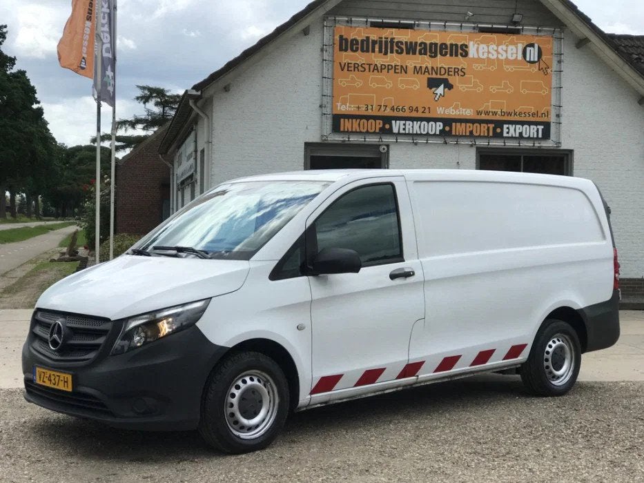 Mercedes-Benz Vito 109 CDI Euro 6 Lang Airco apk 7-2027, 4 deurs, Gebruikt, Euro 6, 4 cilinders