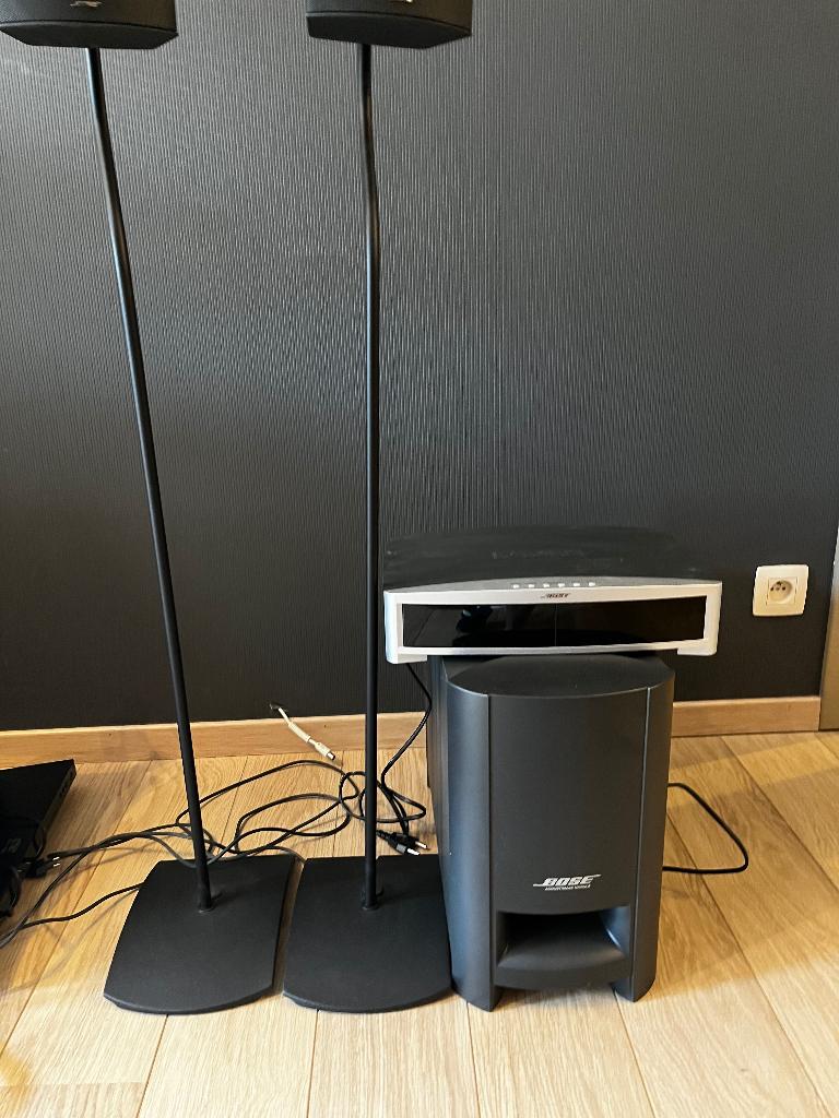 Bose soundsystem compleet, TV, Hi-fi & Vidéo, Enceintes, Enlèvement, Comme neuf, Ensemble surround complet, Bose