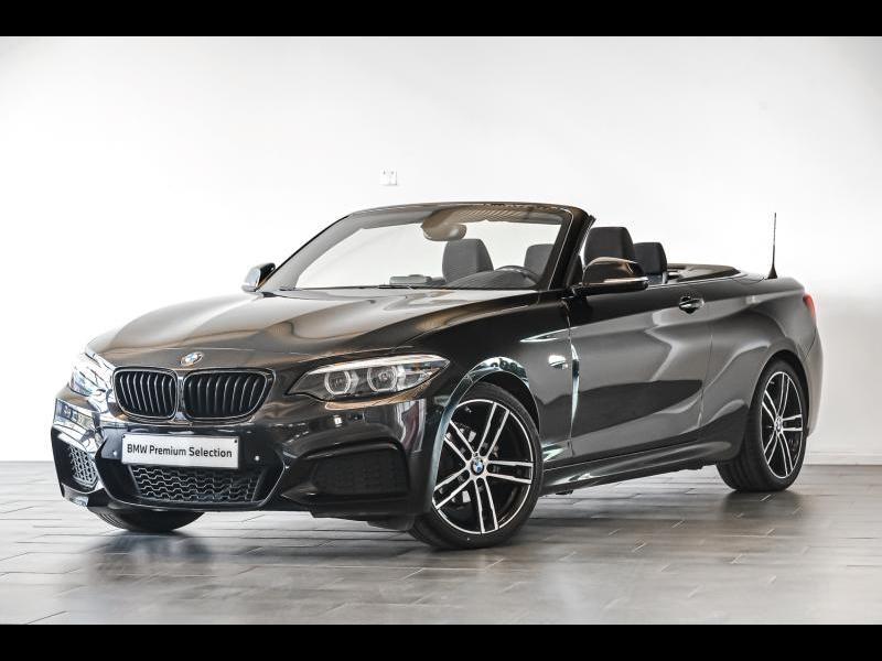 BMW Serie 2 218 M SPORT - AUTOMAAT - NAVI - LED, Auto's, BMW, 1998 cc, 136 pk, Zwart, Bedrijf