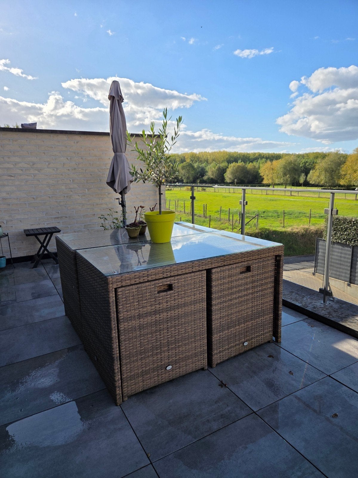 set de jardin, Jardin & Terrasse, Enlèvement, Synthétique