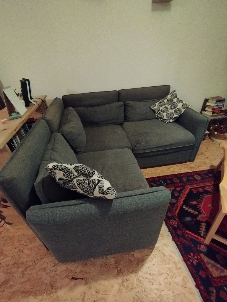Sièges IKEA Vallentuna, 75 à 100 cm, Zitmeubel, opbergruimte, hoekzetel,, Bois, Enlèvement