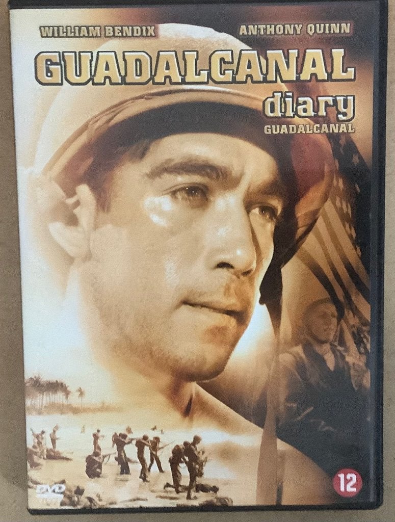Guadalcanal Diary (1943) Dvd Anthony Quinn, Cd's en Dvd's, Nederlands, Gebruikt, Ophalen of Verzenden, 1940 tot 1960