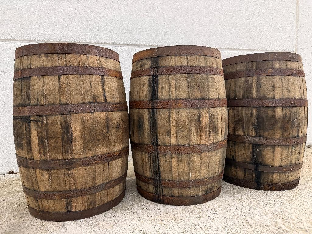 Authentieke Whiskyvaten van 190L. Uniek aanbod !, Huis en Inrichting, Tafels | Statafels, Ophalen