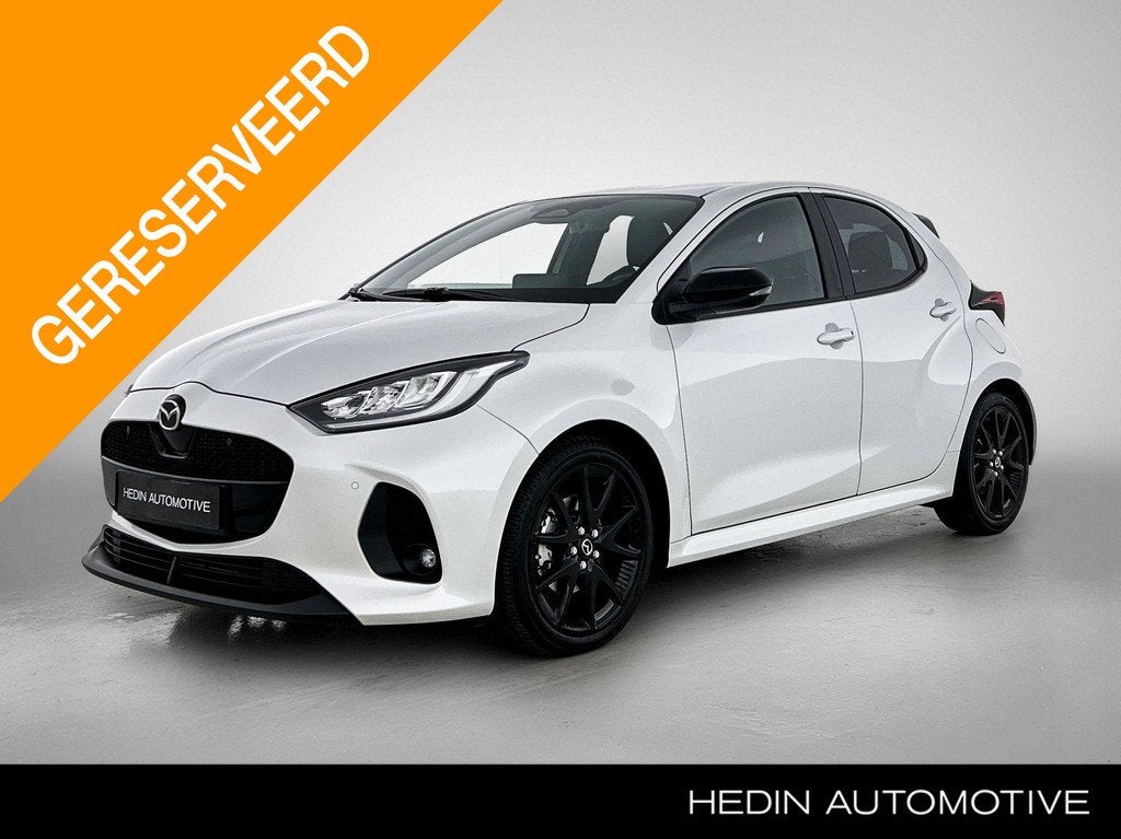 Mazda 2 1.5 Hybrid 85kW Homura | Black Edition | Carplay | A, Auto's, Mazda, Gebruikt, Zwart, https://public.car-pass.be/vhr/517dd42f-22bb-487a-b400-aae7baf37e5c