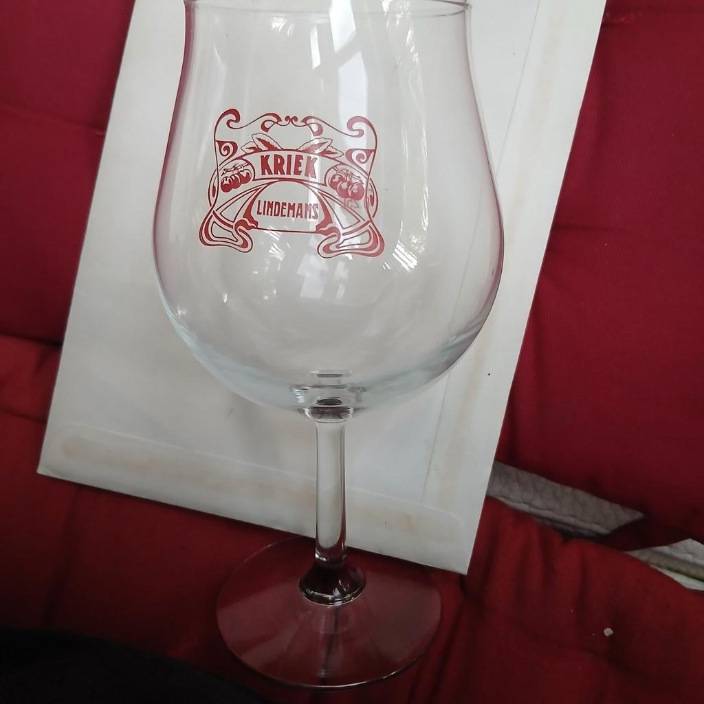 Verre à cerises Lindemans, Collections, Enlèvement ou Envoi