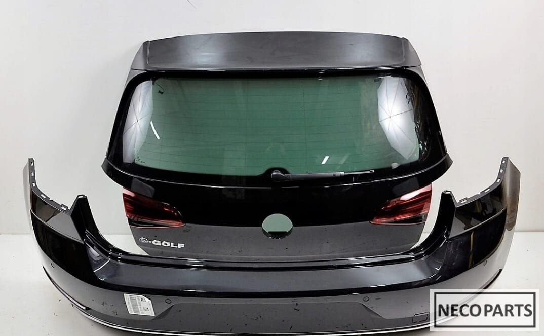 VW E-GOLF 7 ACHTERKLEP ACHTERBUMPER ACHTERLICHT ORGINEEL O.A, Volkswagen, -, Utilisé, -