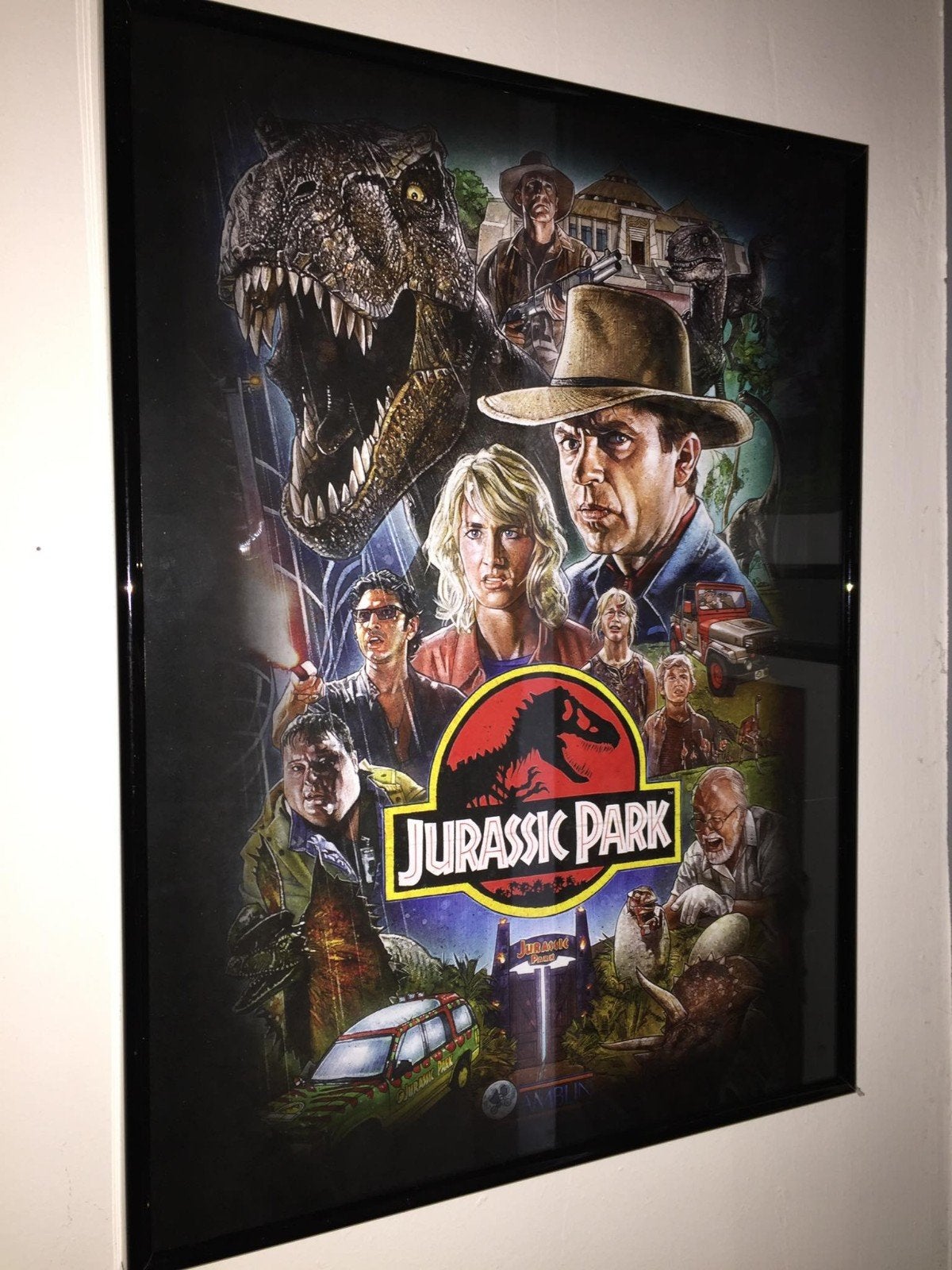 Jurassic Park, Enlèvement ou Envoi