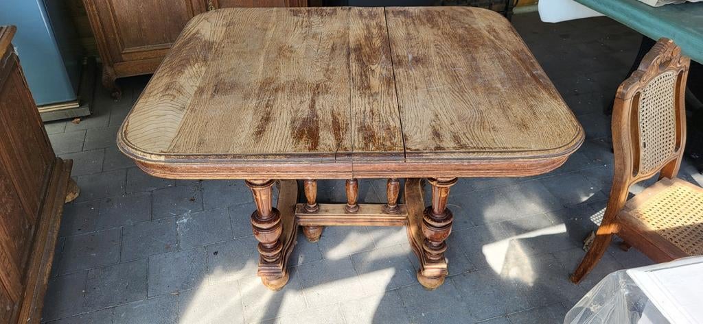 Table ancienne, Antiquités & Art, Antiquités | Meubles | Tables, Enlèvement