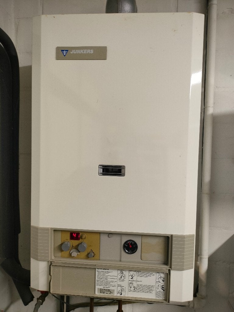 CV Ketel JUNKERS op gas, Doe-het-zelf en Bouw, Ophalen, Gebruikt, Aardgas, Onderdeel