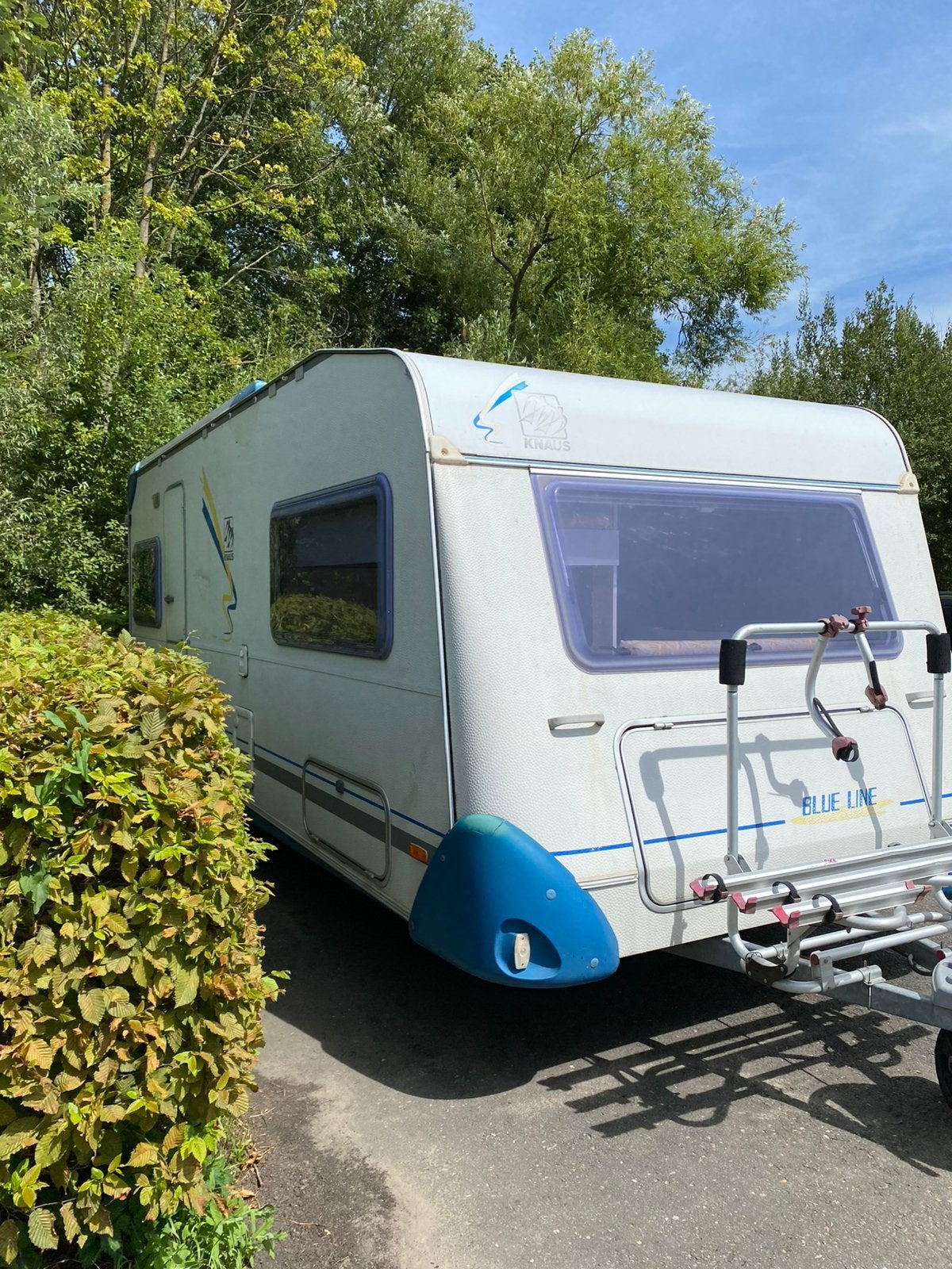 Knaus blue line 550, stapelbed, zonnepaneel, batterij, Stapelbed, Rondzit, Particulier, Knaus