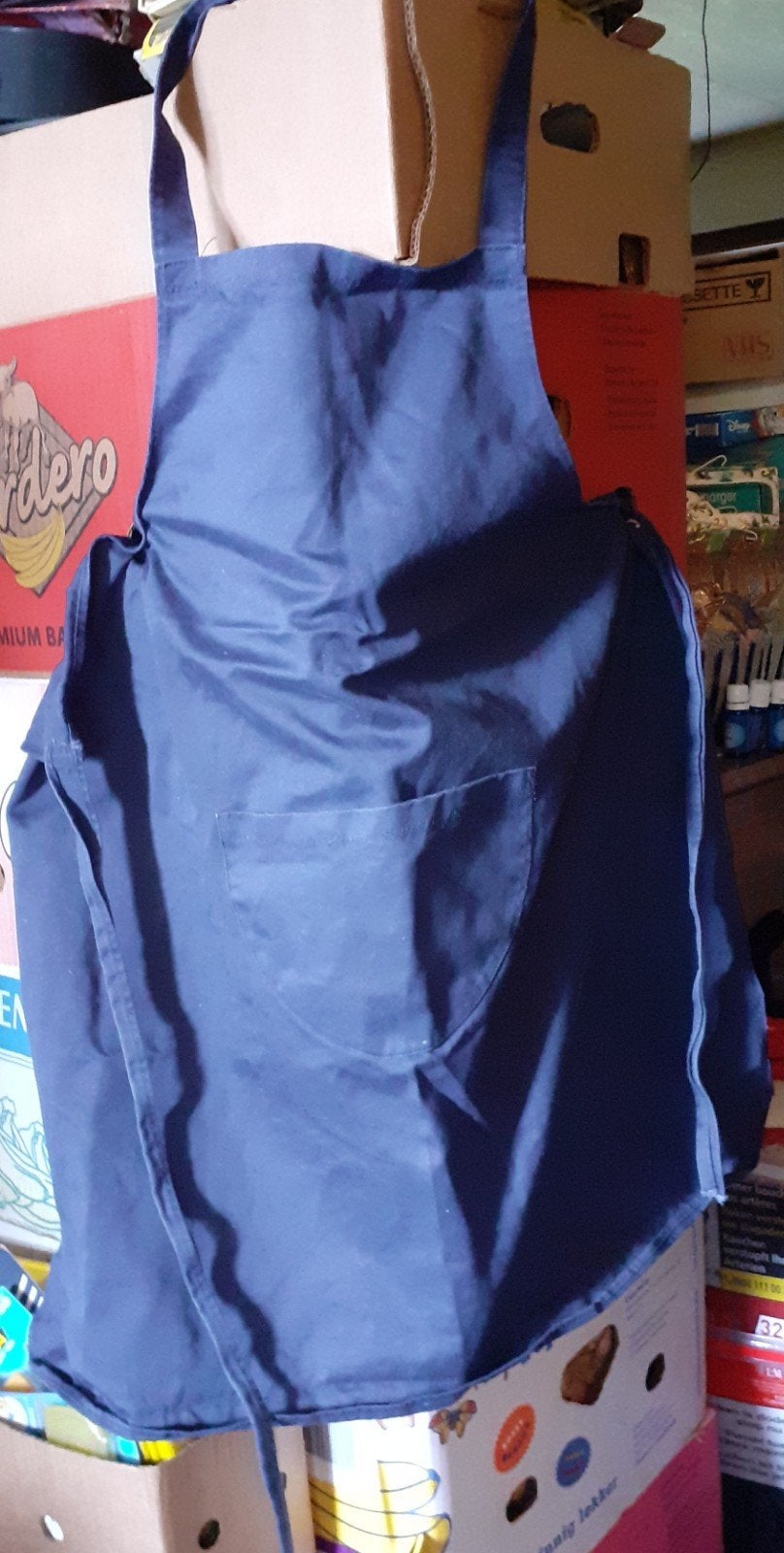 tablier de bricolage jardinage ou cuisine en toile bleu, Maison & Meubles, Cuisine | Linge de cuisine, Enlèvement ou Envoi, Avec poches