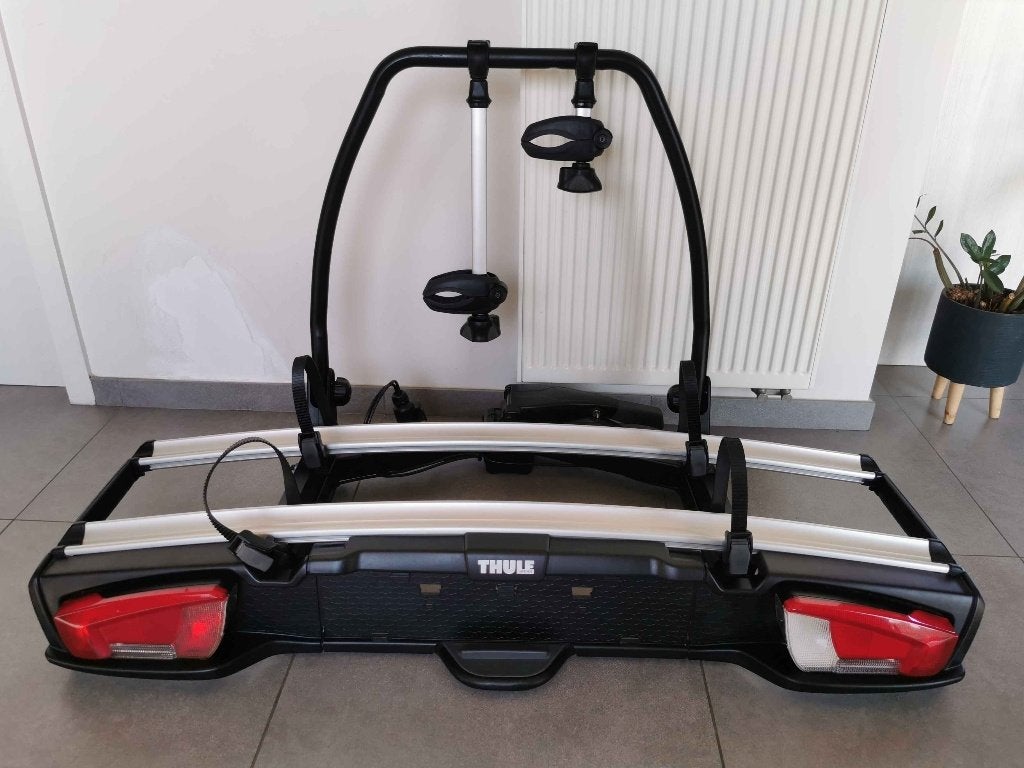 Thule VeloSpace XT2 938 Fietsdrager  –e-bikes –fatbike –60kg, Ophalen, Zo goed als nieuw, Brede banden, 2 fietsen