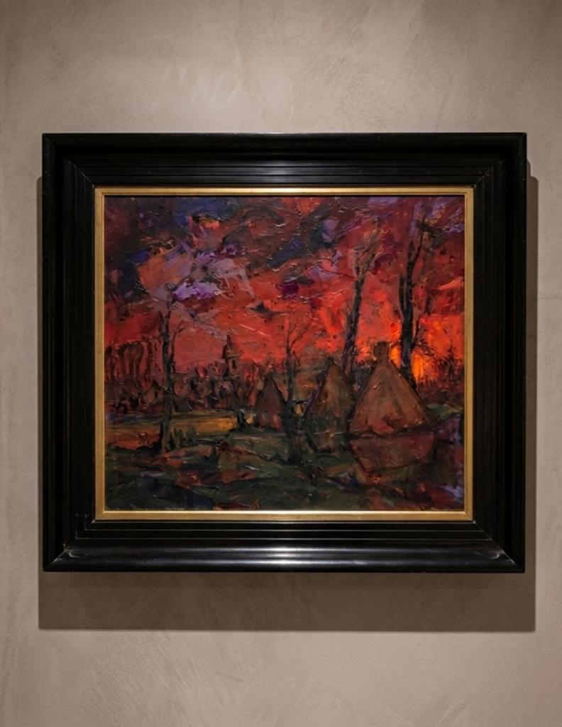 Schilderij van Petrus Mertens, Antiek en Kunst, Ophalen