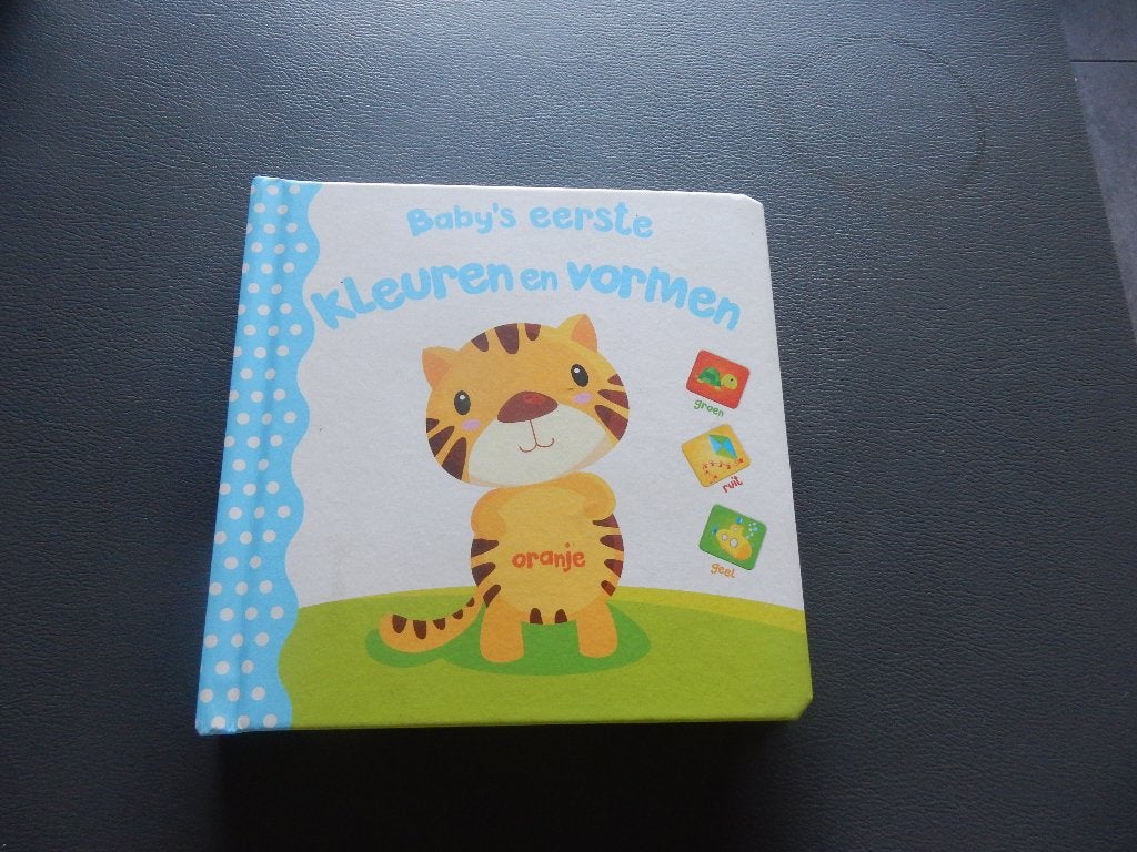 nr.2714 - Baby's eerste kleuren en vormen - kartonboekje, Enlèvement ou Envoi, Comme neuf