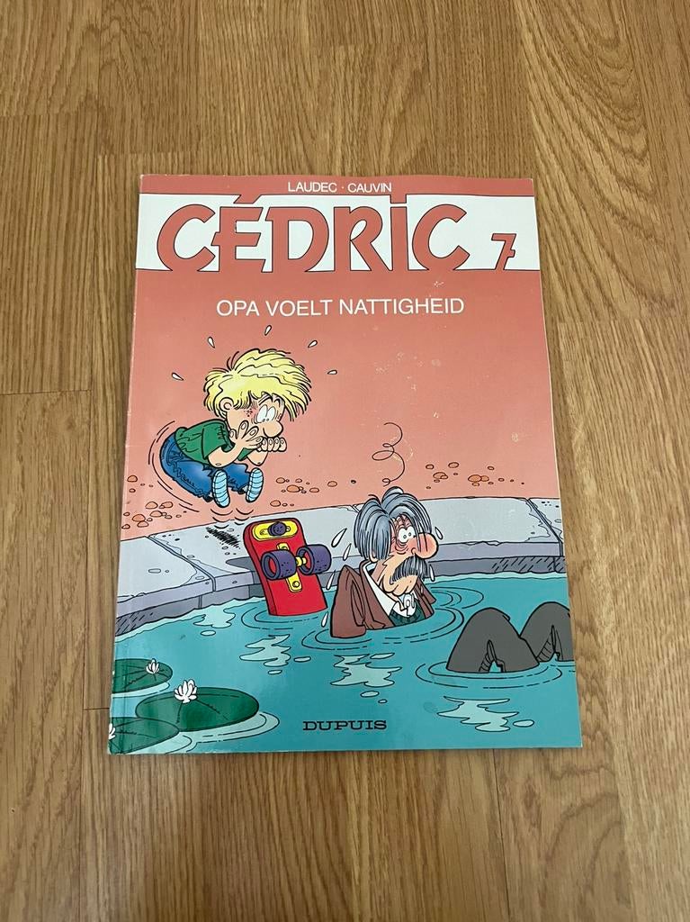 Strip Cédric. Opa voelt nattigheid., Boeken, Eén stripboek, Ophalen of Verzenden, Gelezen