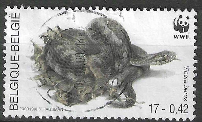 Belgie 2000 - Yvert 2895 /OBP 2896 - Wereldnatuurfonds (ST), Postzegels en Munten, Verzenden, Gestempeld, Gestempeld