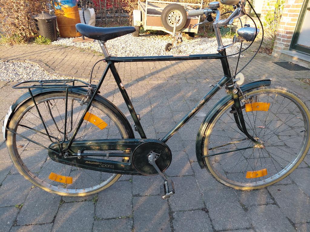 Vintage Raleigh-fiets - XL, Gebruikt, Velgrem, Versnellingen, 65 cm of meer