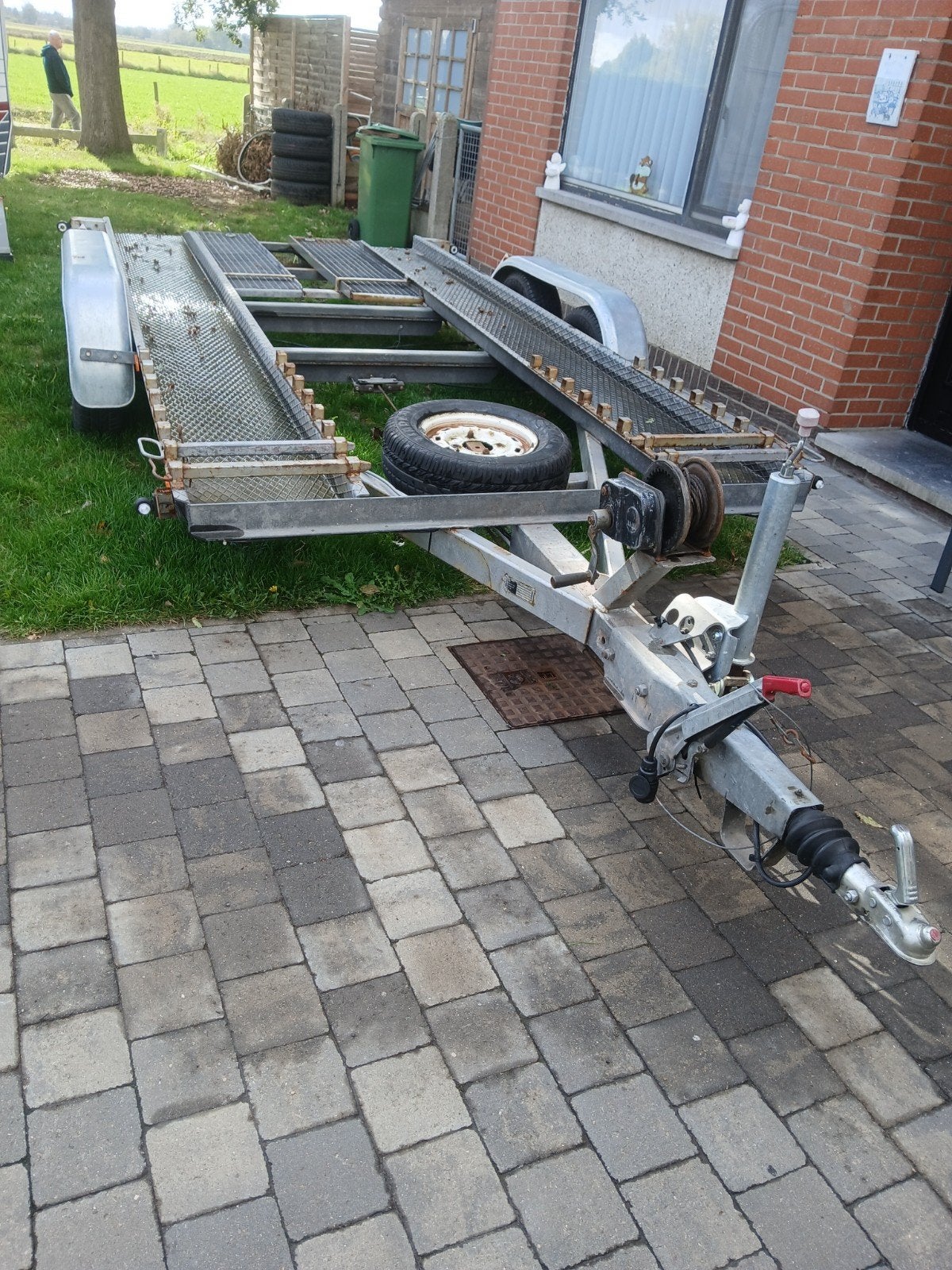 heansco autoremork MTM 1400kg, Ophalen, Gebruikt
