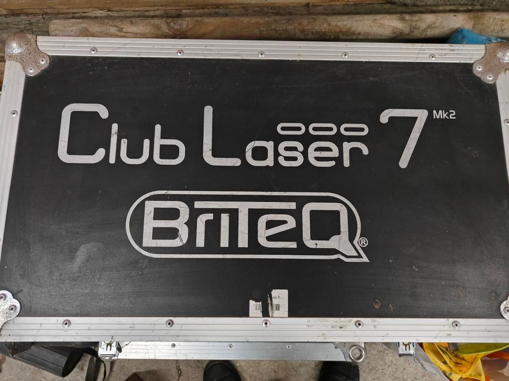 Briteq Clublaser 7 MK2, Enlèvement