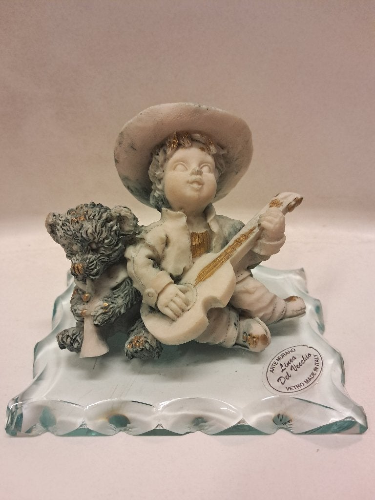 Italiaans Beeldje – Arte Murano Linea Del Vecchio, Ophalen, Glas, Minder dan 20 cm, Gemerkt